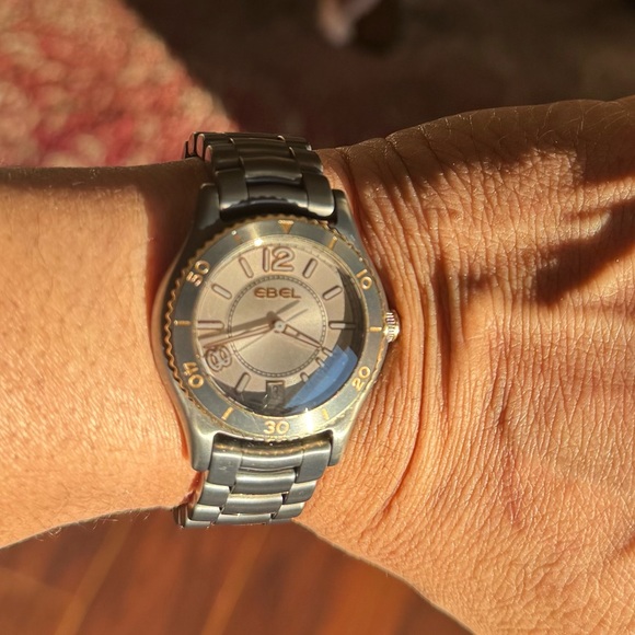 Ebel X-1 Grey PVD & 18K Rose Gold Watch - Picture 14 of 16